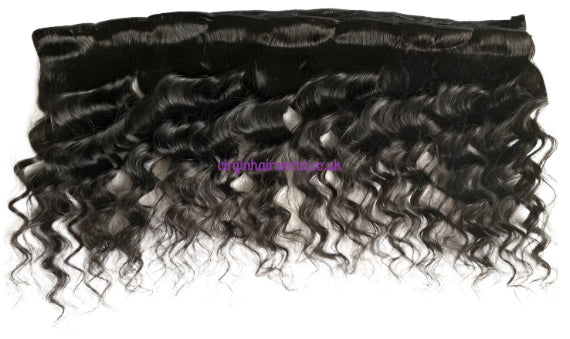 Loosed out of the bundle natural loose curl Human  hair