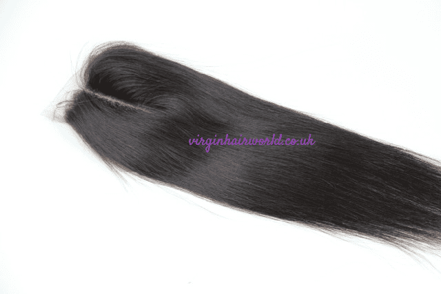 Straight hair Top Closure
