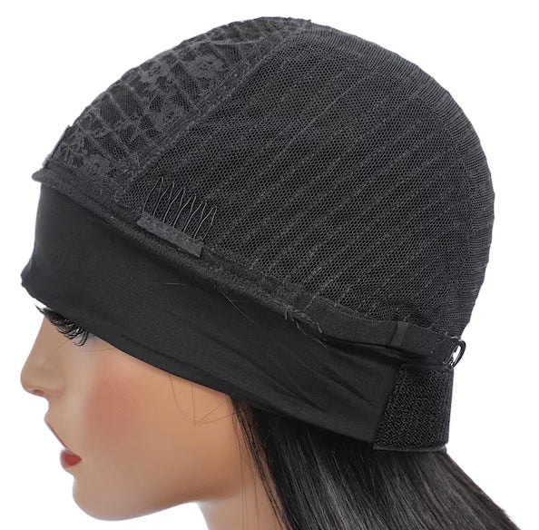 Human Hair Straight Head Band Wig