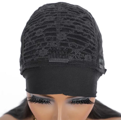 Human Hair Straight Head Band Wig