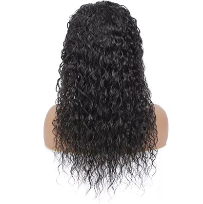 Human Hair Natural Curl Lace front wig