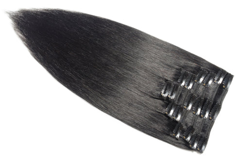Straight clip-in  hair